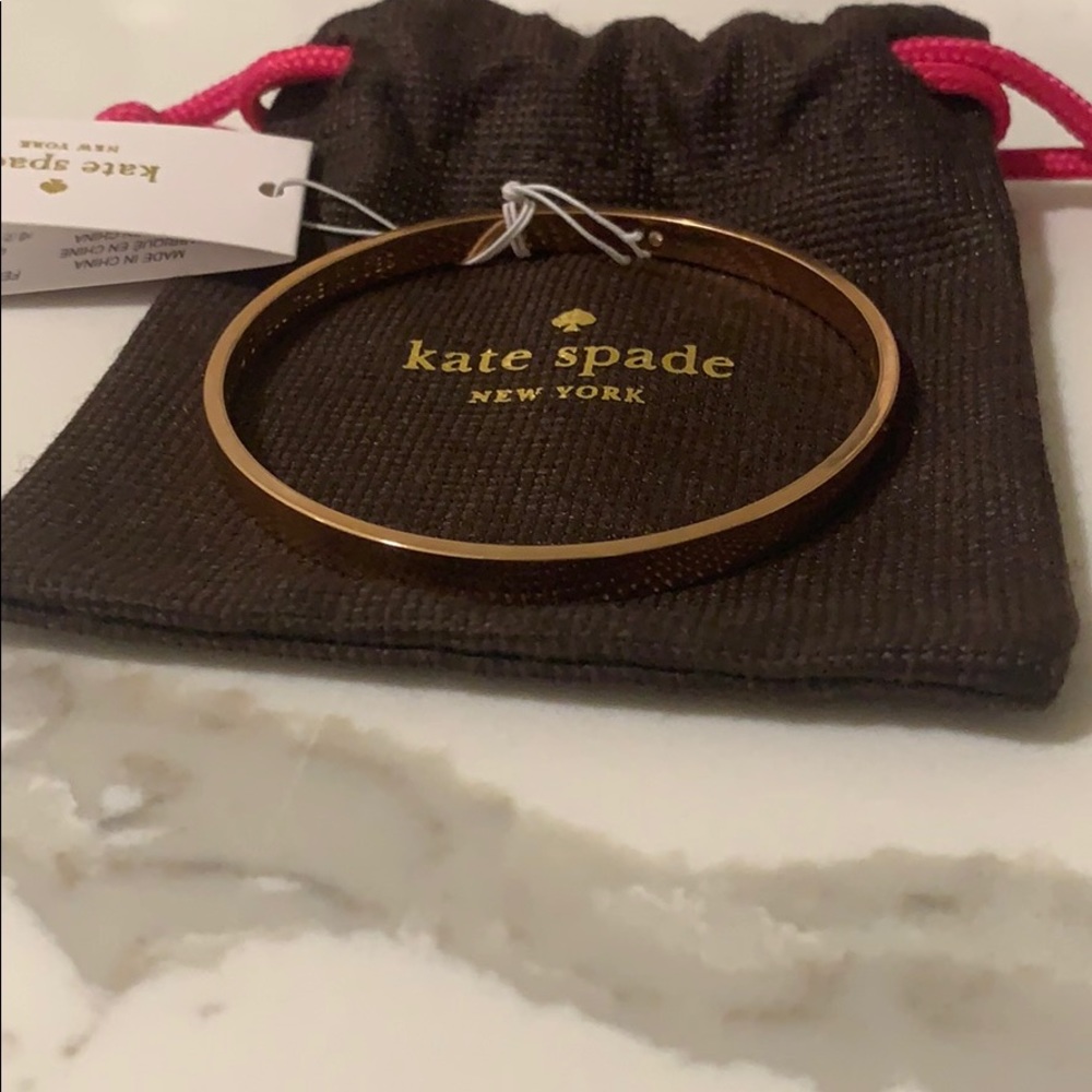Kate Spade ♠️ rose gold bangle 💝NEW💝